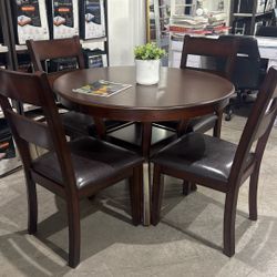 5 Pc Dining Table Set 