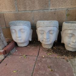 Buddha Head Planters