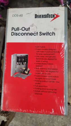 Diversitech disconnect switch