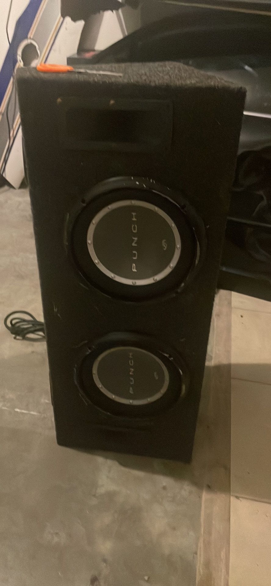 2 12’s Car Speakers With Subwoofers