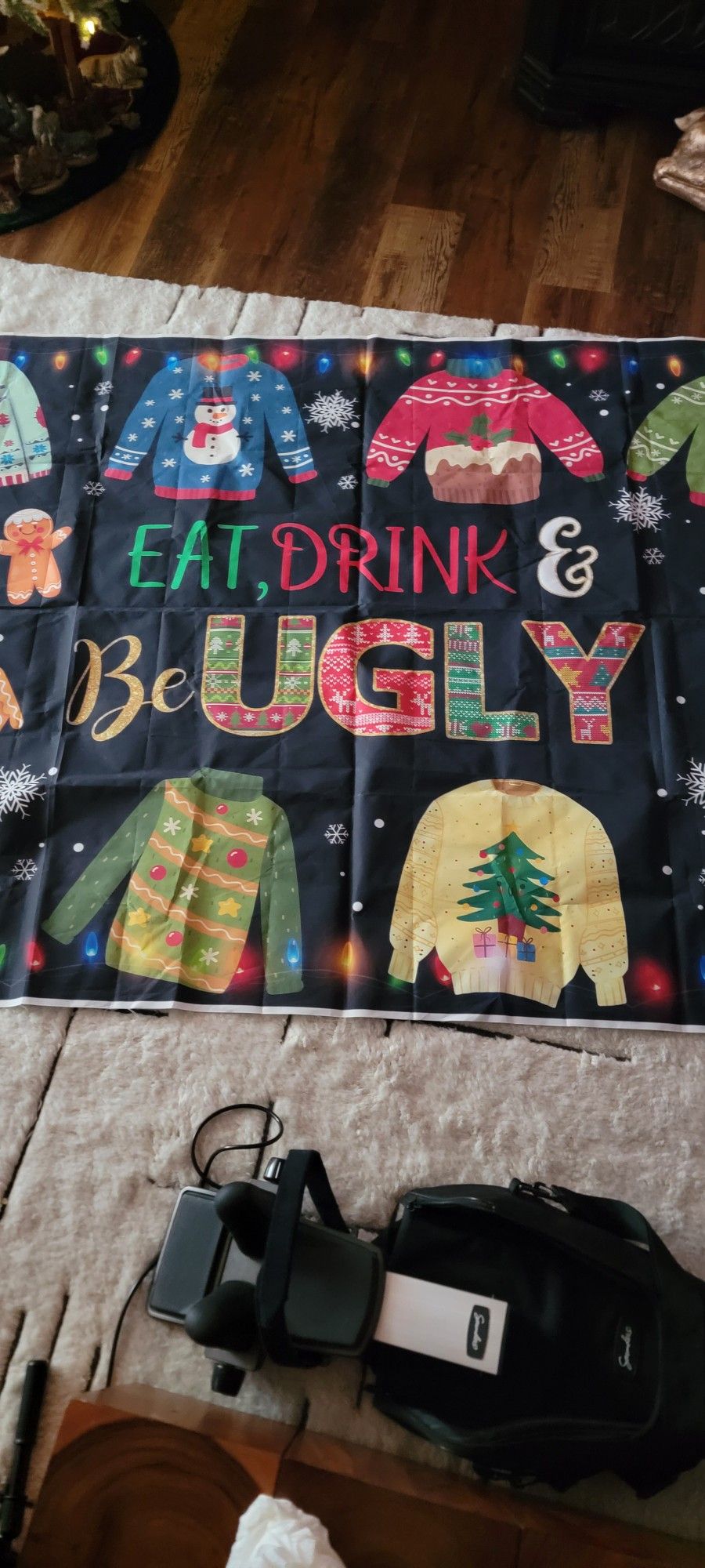 Huge Banner Ugly Sweater Party