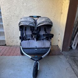 Thule double wide stroller