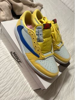 Travis Scott Jordan 1 Canary
