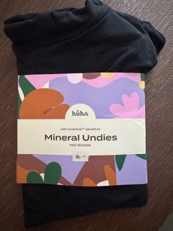 New Huha Mineral Undies Mid Boxer Size Medium