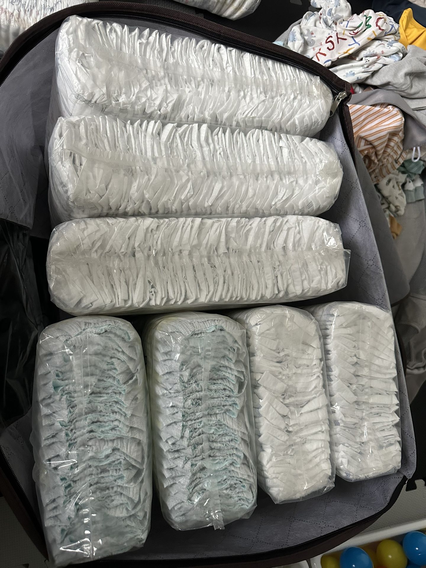 7 Pack Size 1 Diapers