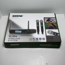 GLXD4 Dual-channel Wireless Microphone for Voice SHURE 2 BETA58A GLXD24-