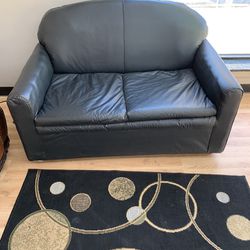Black Chair Couch Living Room Seat Sofa 