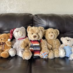 5 Teddy Bears