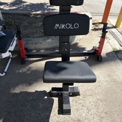 Row Bench, Back Extension Machine Back Machine, with Stationary Bench Combo, Upper Body Workout Equipment for Reverse Hyper and Lateral Raise, 1500LBS