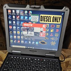 LAPTOP DIAGNÓSTIC A DIESEL WITH PROGRAMS 