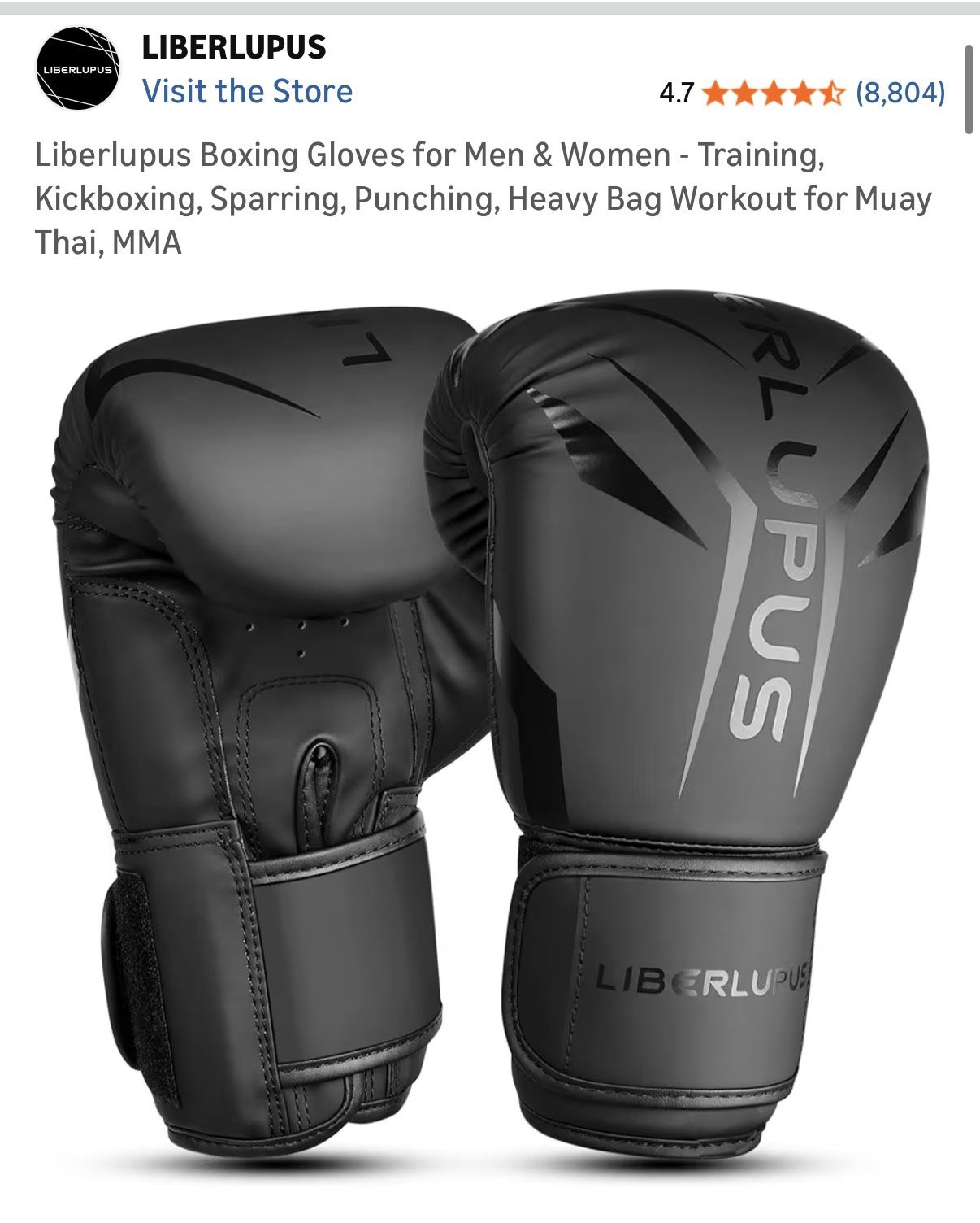 Boxing Gloves in a Very Good condition, 16oz