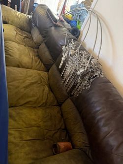 One Free sofa leather only