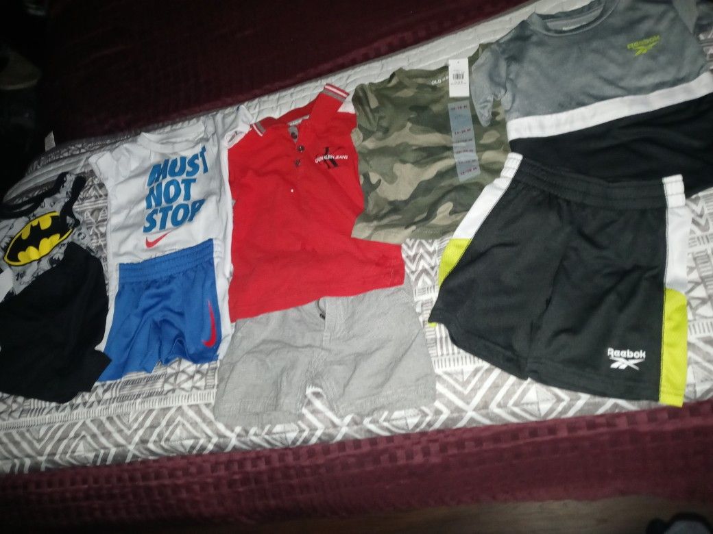 12 Mo... Boy Outfits & Shirts(name brand)