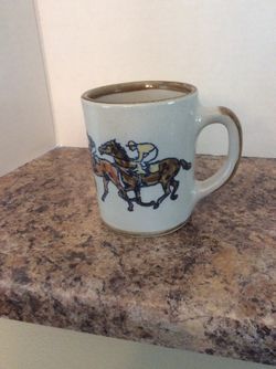 1984 Kentucky Derby coffee mug