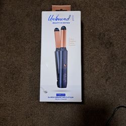 Cordless ceramic hair straightener
