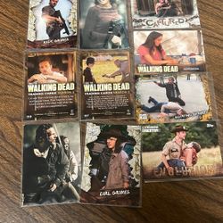 Walking Dead , E.T , & The Lion King cards 