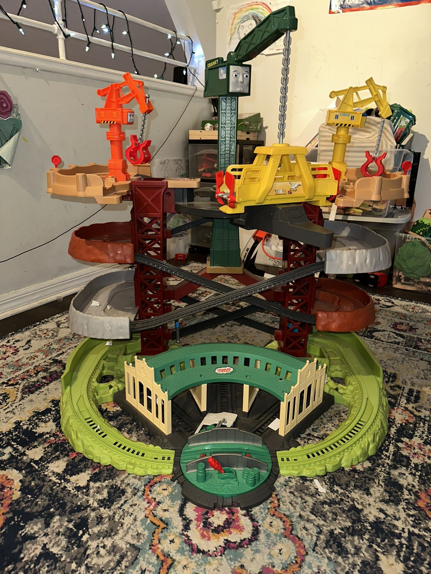 Thomas & Friends Trains & Cranes Super Tower Playset