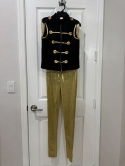 Children Large Black And Good Soldier Costume