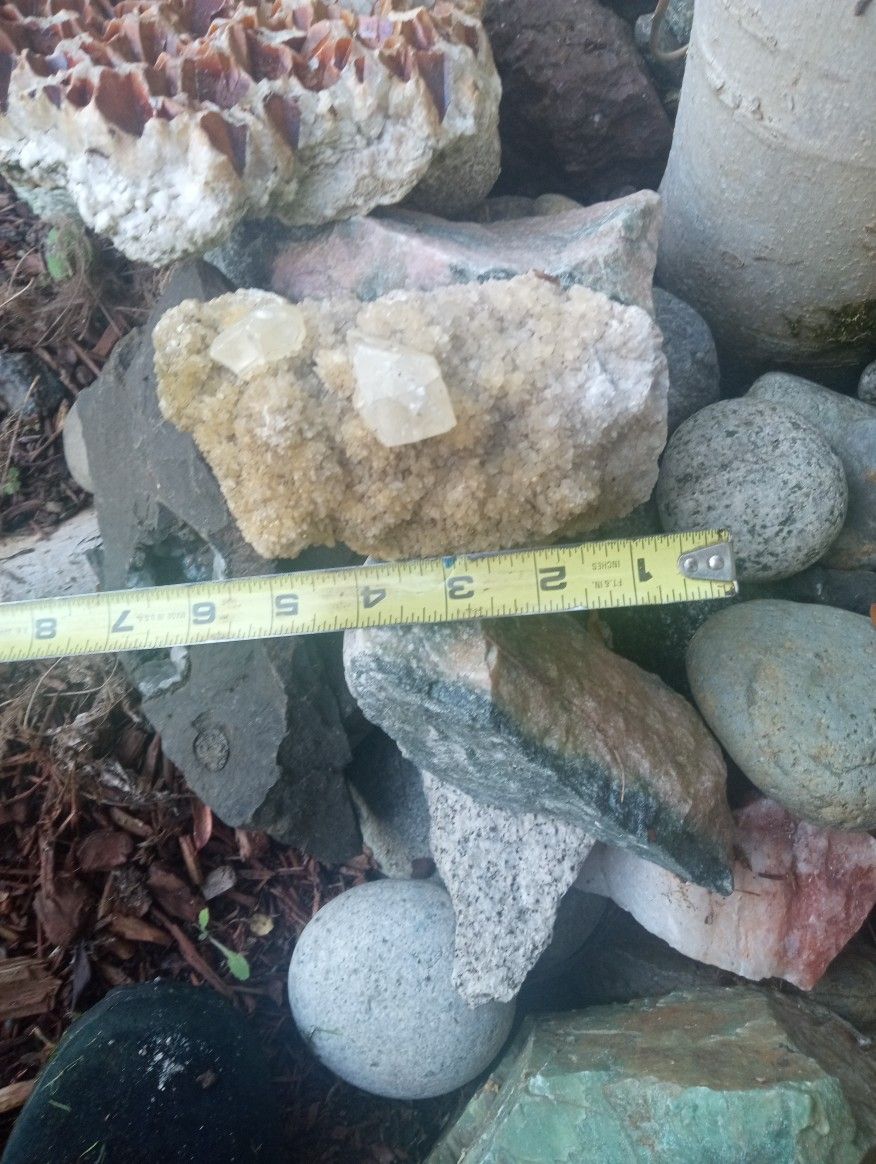 Large Crystal Quartz Rock