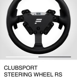 Fanatec club sport rs wheel