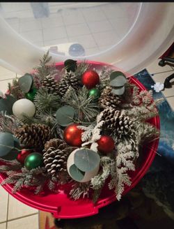Wreath and holder