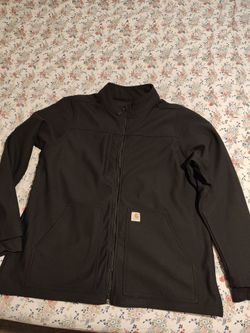 Carhartt Black Full-Zip Soft Shell Jacket