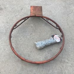 Basketball Hoop Rim With Chain
