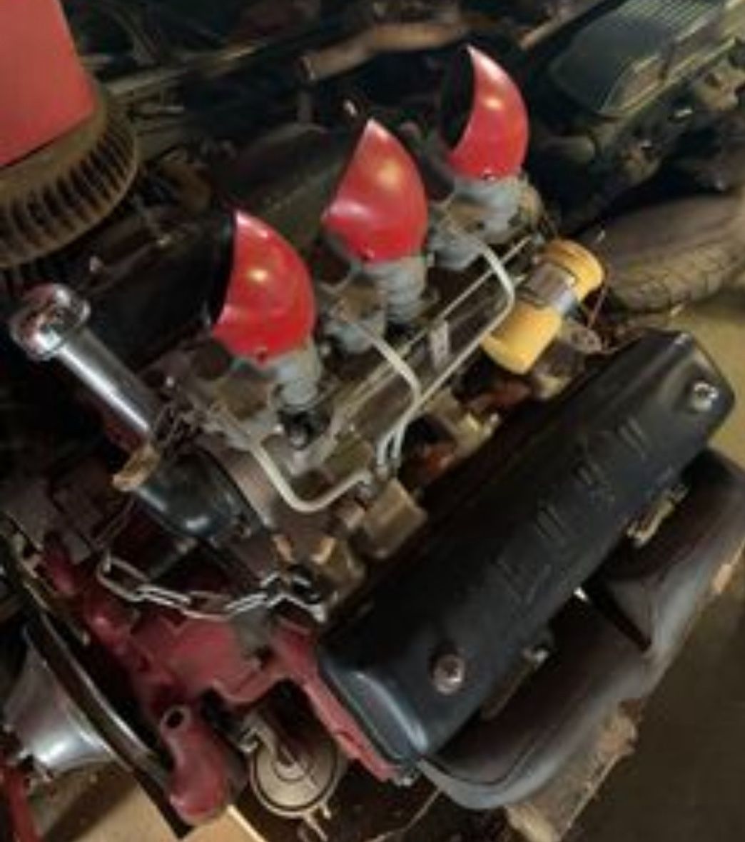 Hot Rod Kustom Ford Yblock Engine Motor