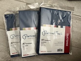 A7 Envelopes - Blueberry