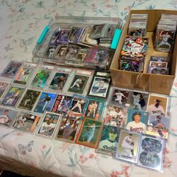 Baseball card collection, ready for pick up