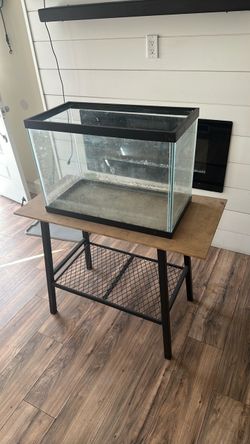 Fish tank and stand