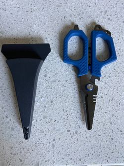 Heavy Duty Fishing Scissor With Belt Clip
