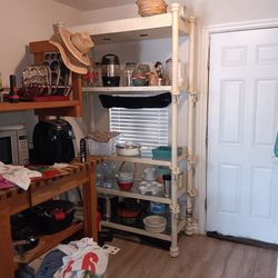 Etegere And Kitchen Hutch