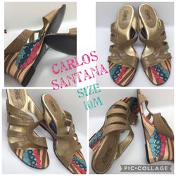 Carlos Santana Wedge Slip-on - Size 10 NEW