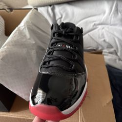 Jordan 11 Bred Low Size 11 New In Box 