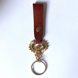 VINTAGE/NEW 🐦‍🔥PHOENIX + Leather KEYRING