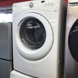 Whirlpool Front Load Washer And Dryer Set. 1 year Warranty 