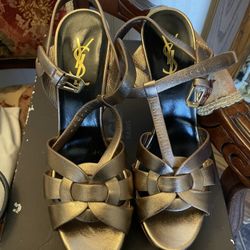 YSL HEELS RARELY USED