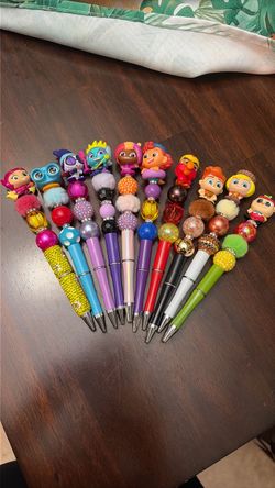 Beadable pens
