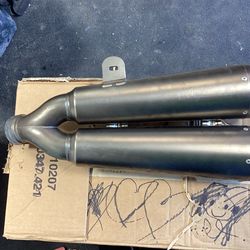2017 BMW R9T OEM exhaust