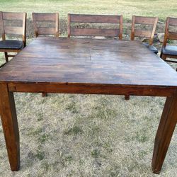 Bar Height Table And Chairs 
