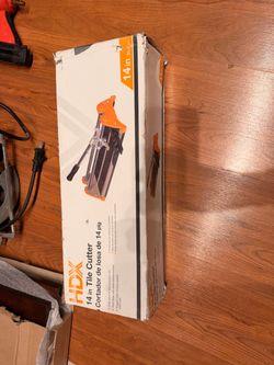Tile cutter