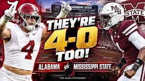Mississippi state vs Alabama