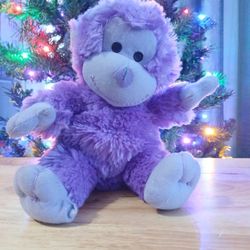 Purple Monkey Stuffed Animal Toy