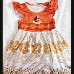 5t And 7yrs Moana Dress $20 Each 