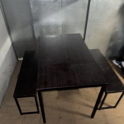 Dining Table With Bench 
