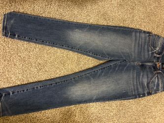 Express Medium Wash Skinny Jeans