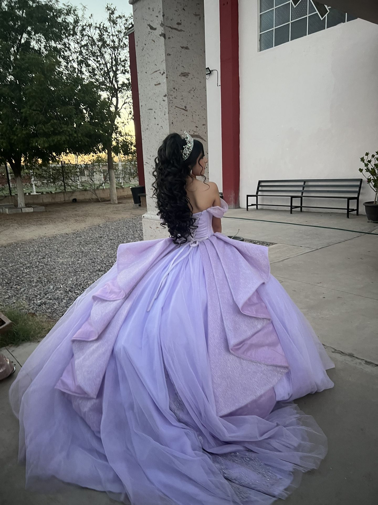 Lilac Quinceañera Dress