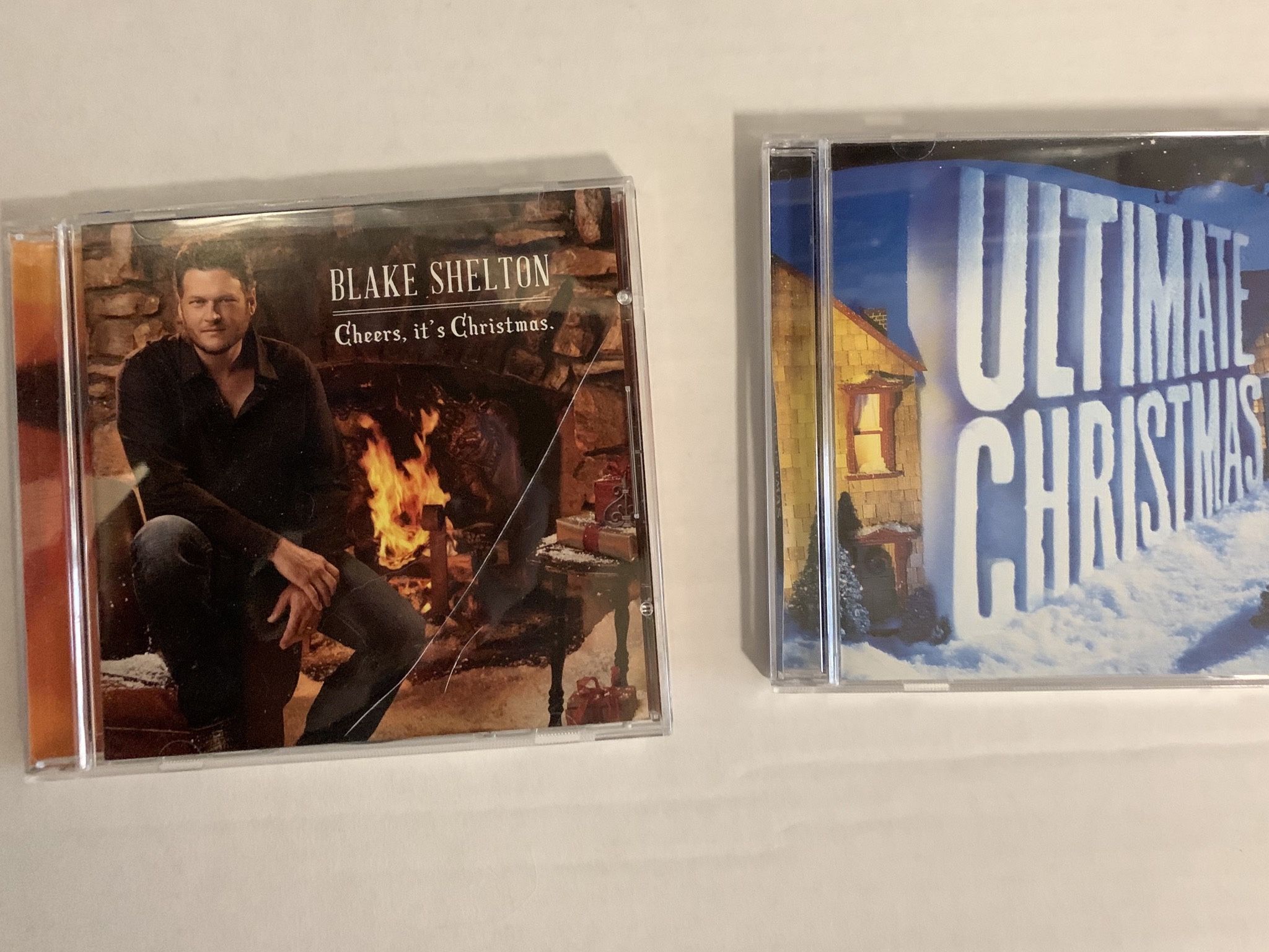 (2) - Christmas- CD's Blake Shelton & Ultimate Christmas  $ 3 - Each Or Both For - $ 5 
