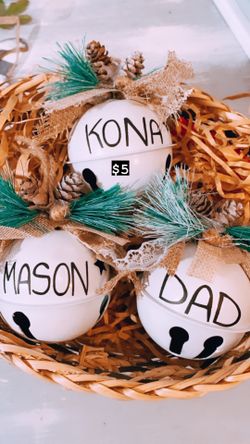 Ornaments with name